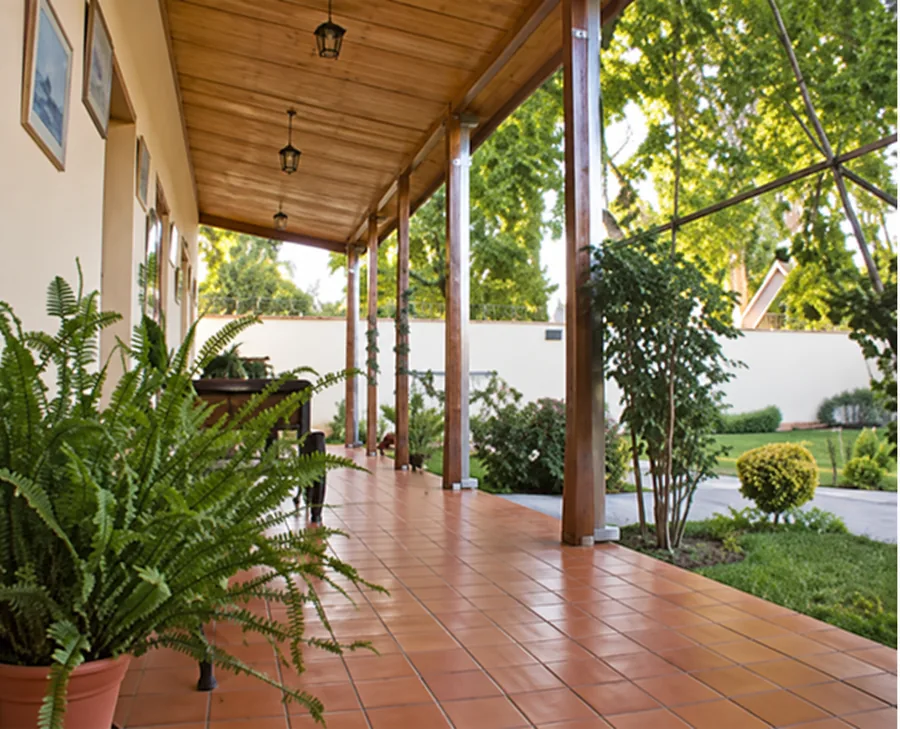 Galería de la casona de la bodega