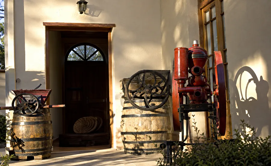 Piezas del Museo del vino