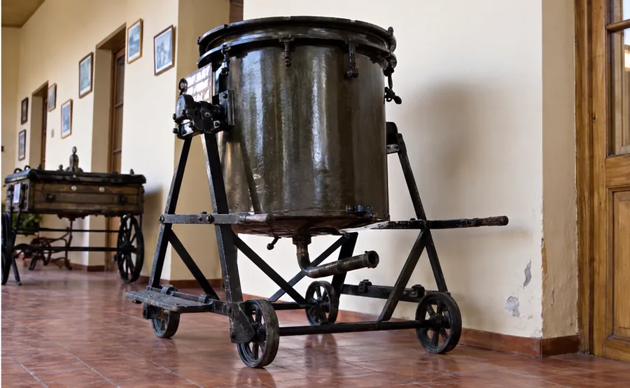 Pieza del Museo del vino