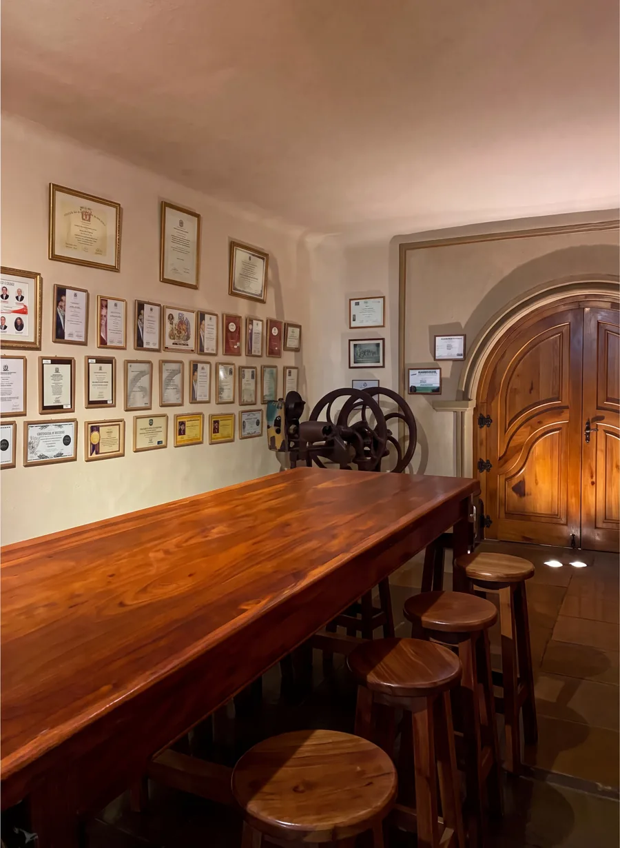 Sala de degustación